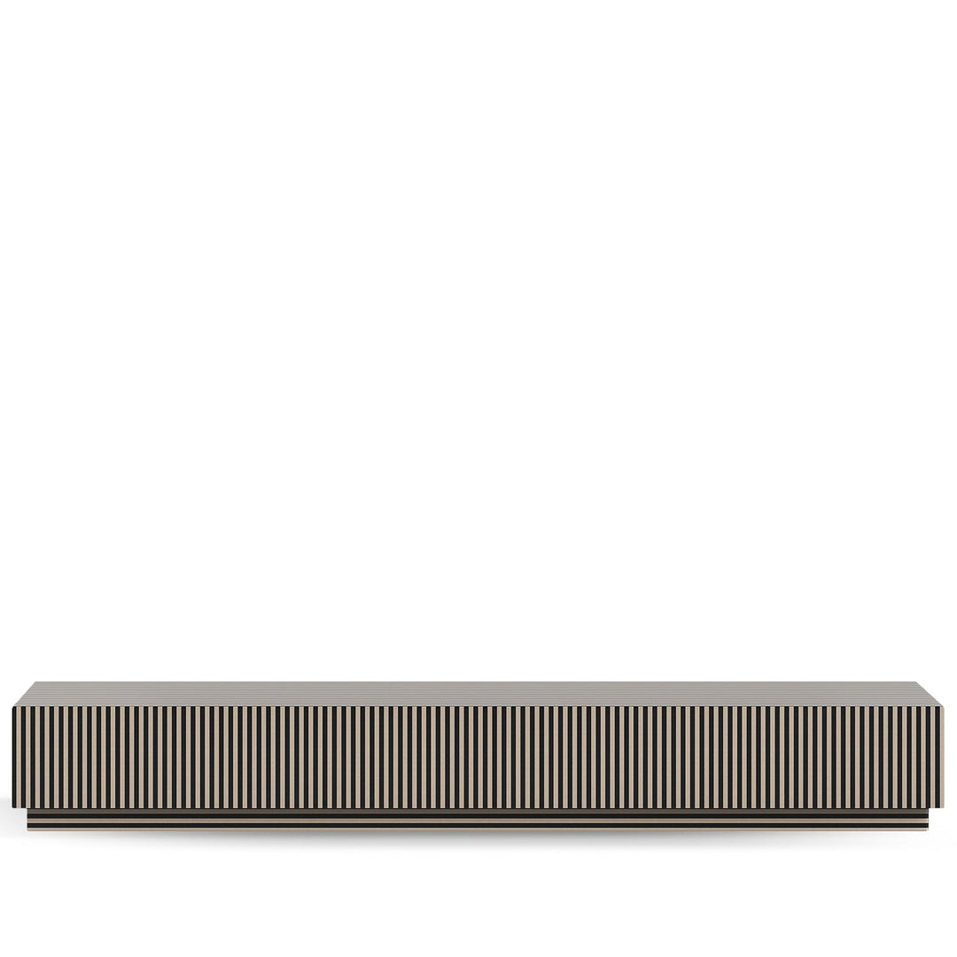 Modern Wood TV Console STRIPE