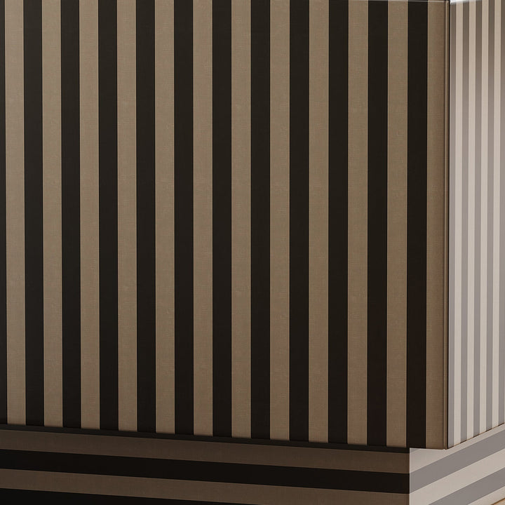 Modern Wood TV Console STRIPE