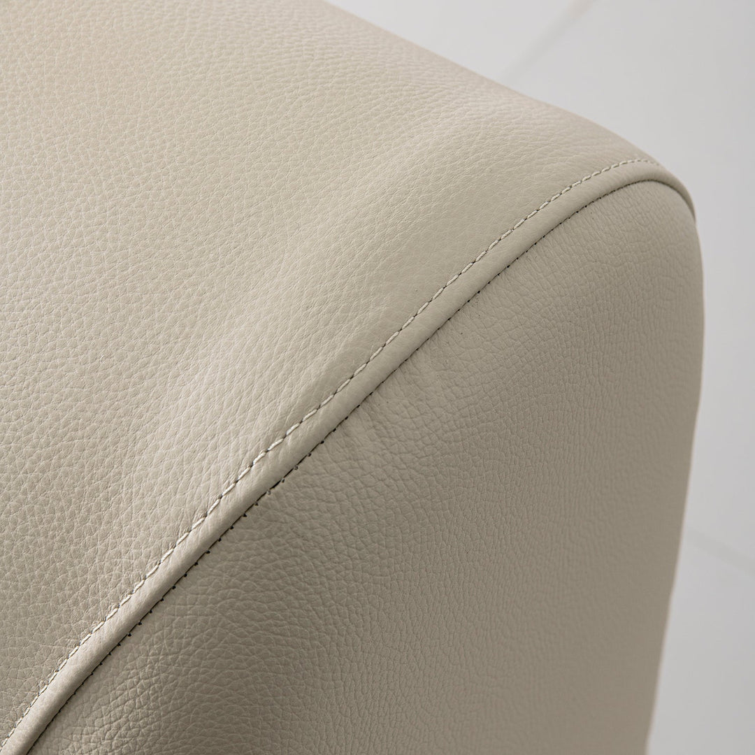 Modern Genuine Leather Bed Frame ARCY