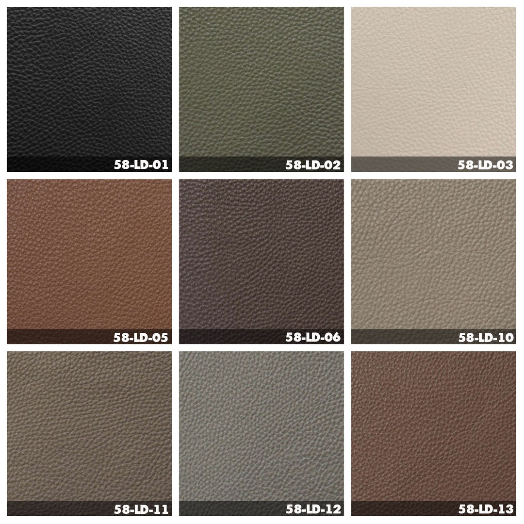 Modern Genuine Leather Bed Frame ARCY