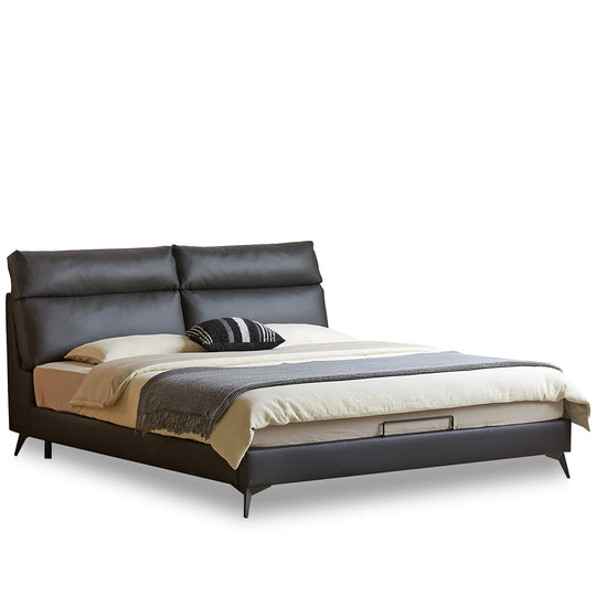 Modern Genuine Leather Bed Frame DUSKO