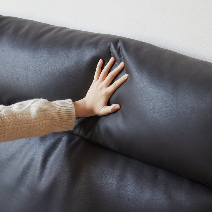 Modern Genuine Leather Bed Frame DUSKO