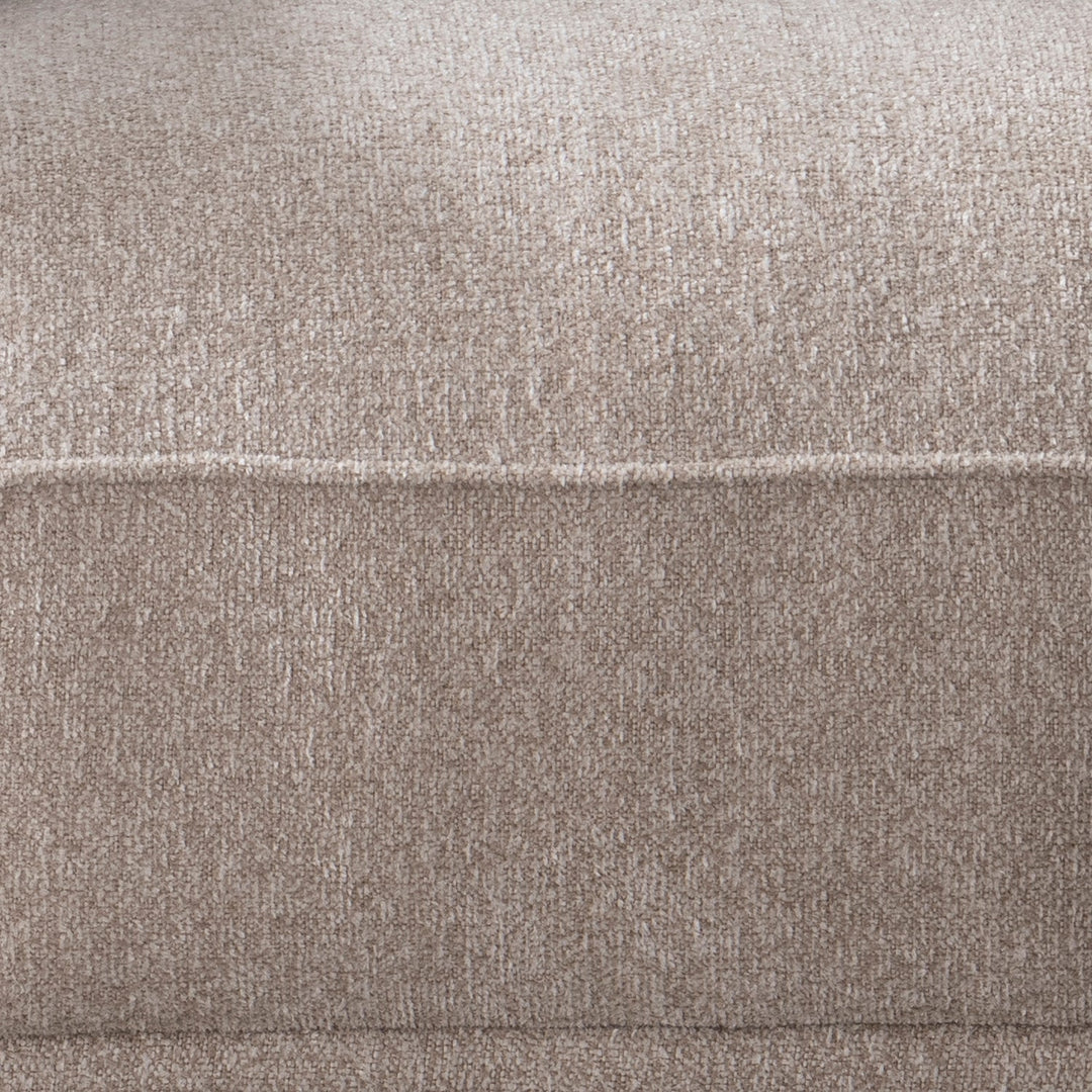 Modern Mixed Weave Fabric 1 Seater Sofa CLOUDY