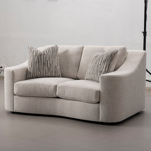 Modern Mixed Weave Fabric 2 Seater Sofa TERRA Good to Know Preview-1