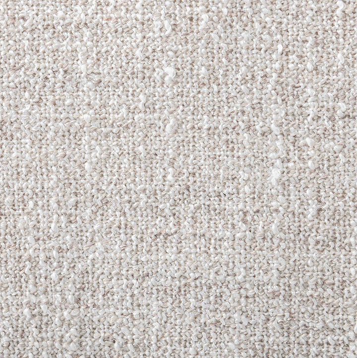 Modern mixed weave fabric chaise 2 seater sofa lucent color swatches.