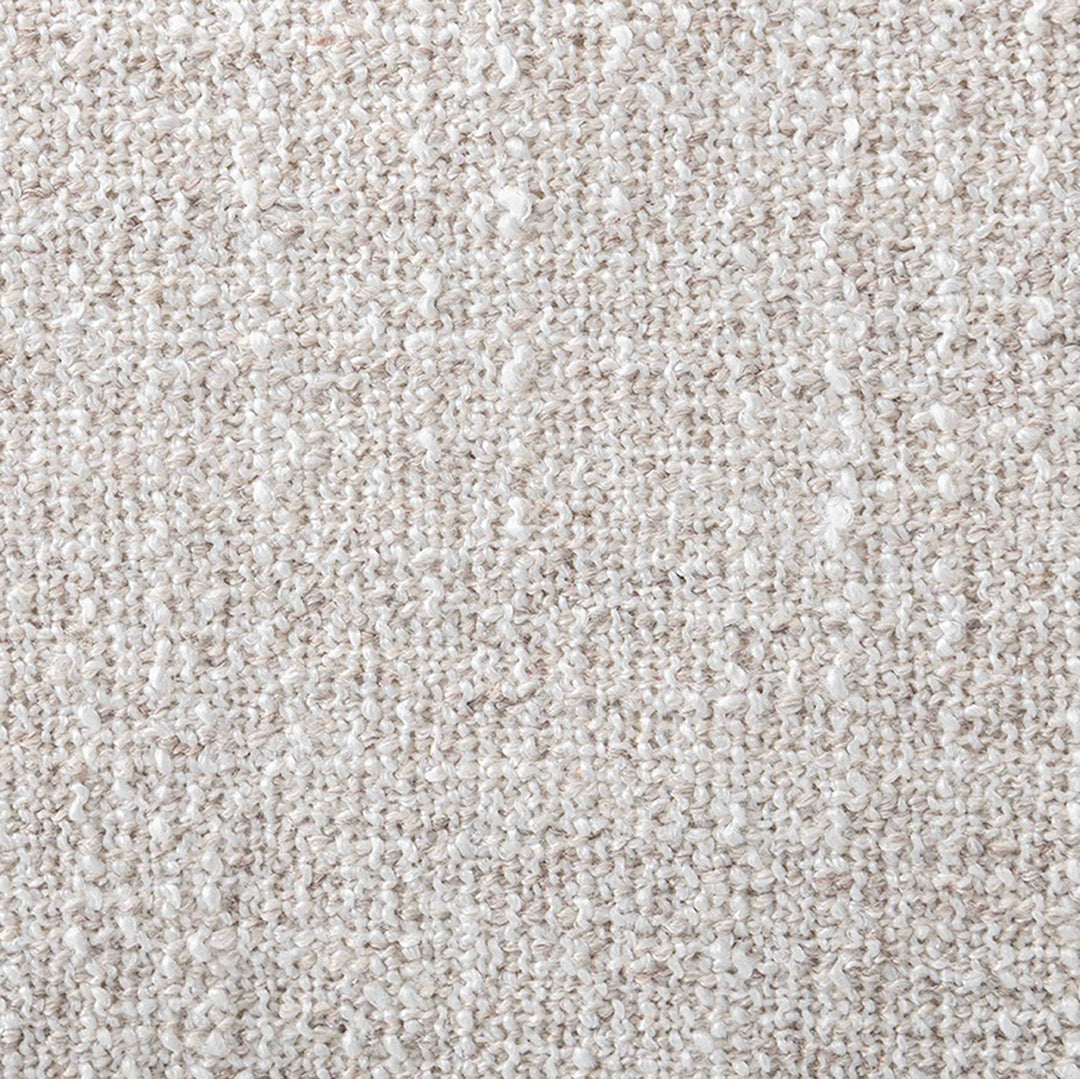 Modern mixed weave fabric corner 2 seater sofa lucent color swatches.