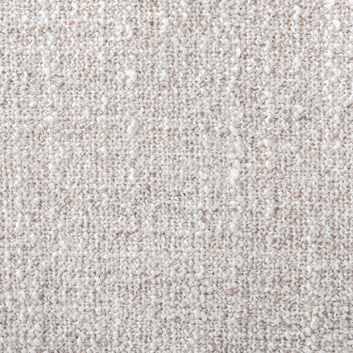 Modern mixed weave fabric modular corner 1 seater sofa bento color swatches.