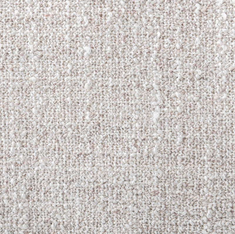 Modern mixed weave fabric modular corner 1 seater sofa bento color swatches.