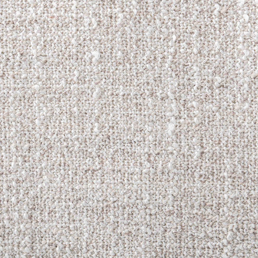 Modern mixed weave fabric modular corner 1 seater sofa bento color swatches.