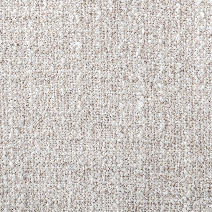 Modern mixed weave fabric modular corner 1 seater sofa bento color swatches.