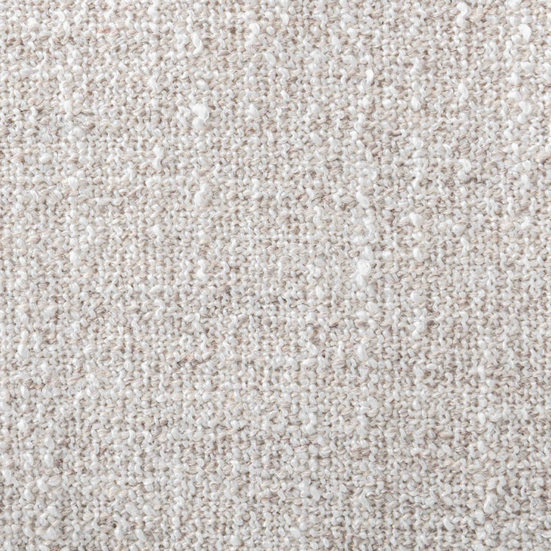 Modern mixed weave fabric modular joint connection 1 seater sofa bento color swatches.
