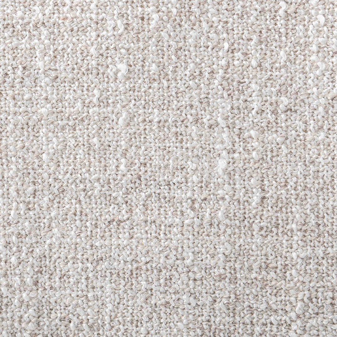 Modern mixed weave fabric modular joint connection 1 seater sofa bento color swatches.