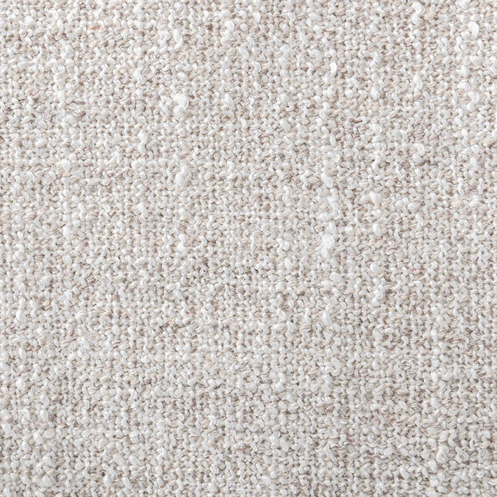 Modern mixed weave fabric modular joint connection 1 seater sofa bento color swatches.