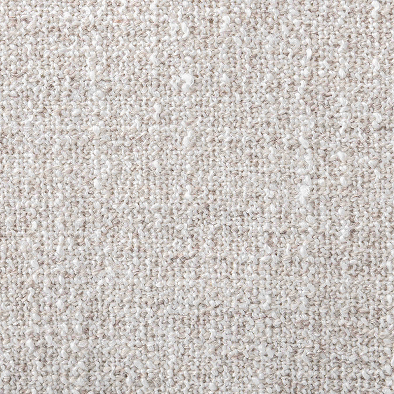 Modern mixed weave fabric sintered stone modular sofa side table bento in real life style.