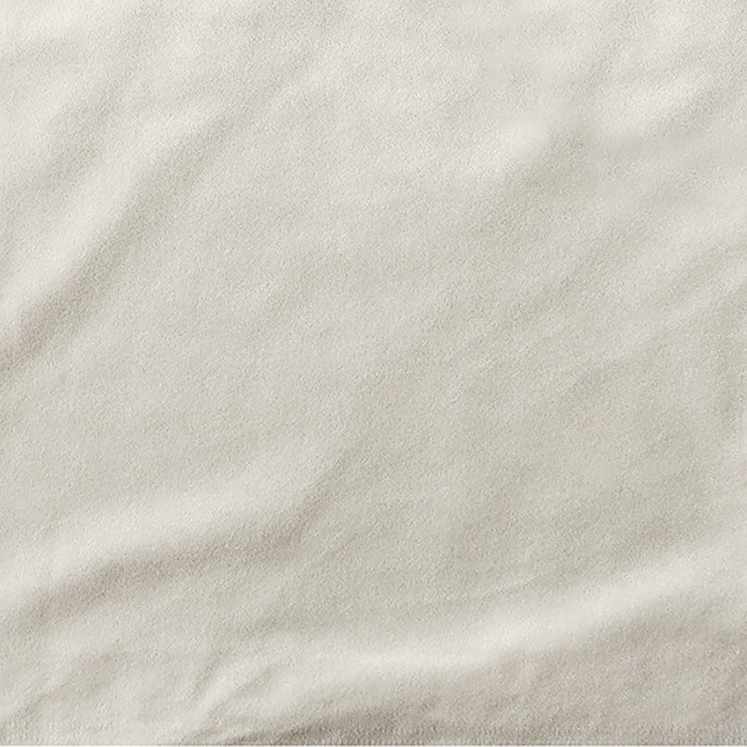 Modern velvet fabric bed frame reno color swatches.