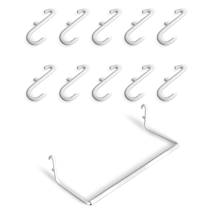 Pegboard Hooks Racks Storage Boxes Accessories Set HOOKUP