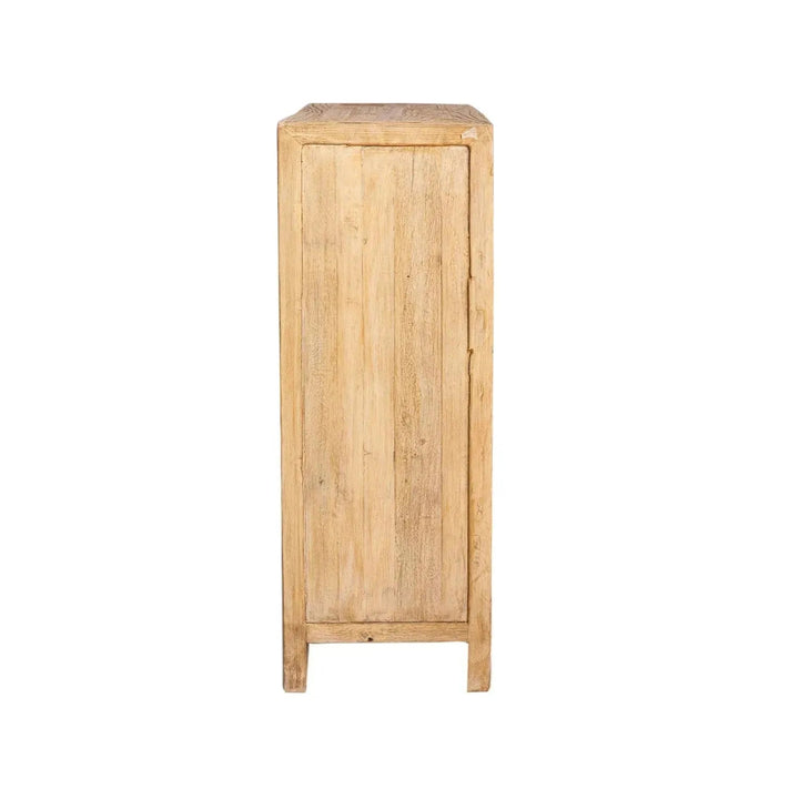 Rustic elm wood drawer cabinet secrets material variants.