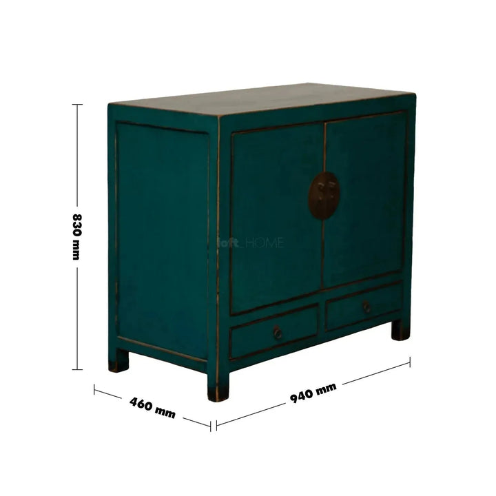 Rustic pine wood storage cabinet heirloom size charts.