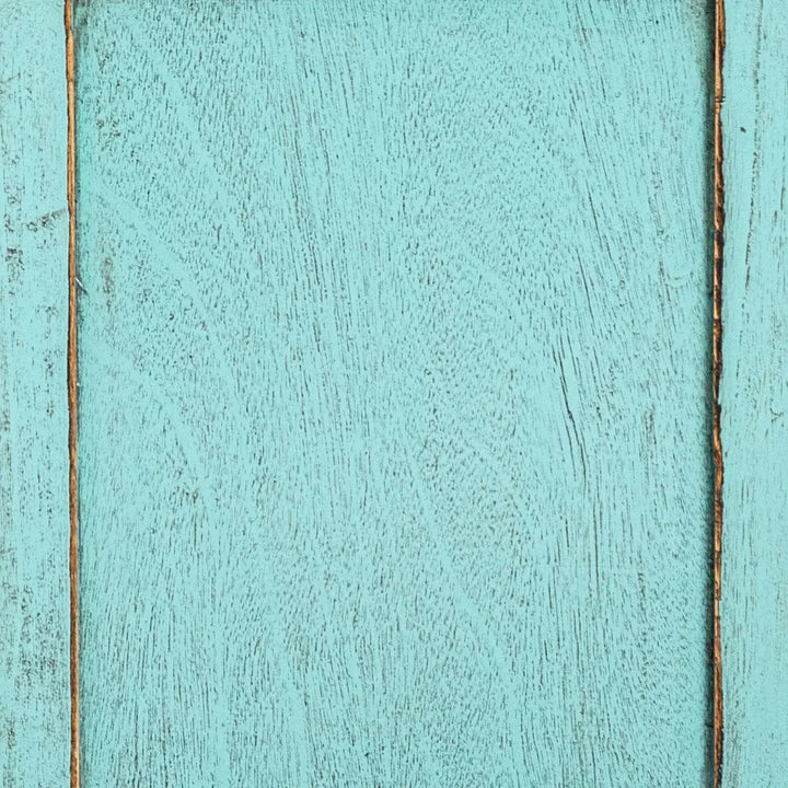 Rustic pine wood tv console whispers color swatches.