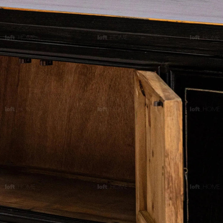 Rustic pine wood tv console yugen environmental situation.