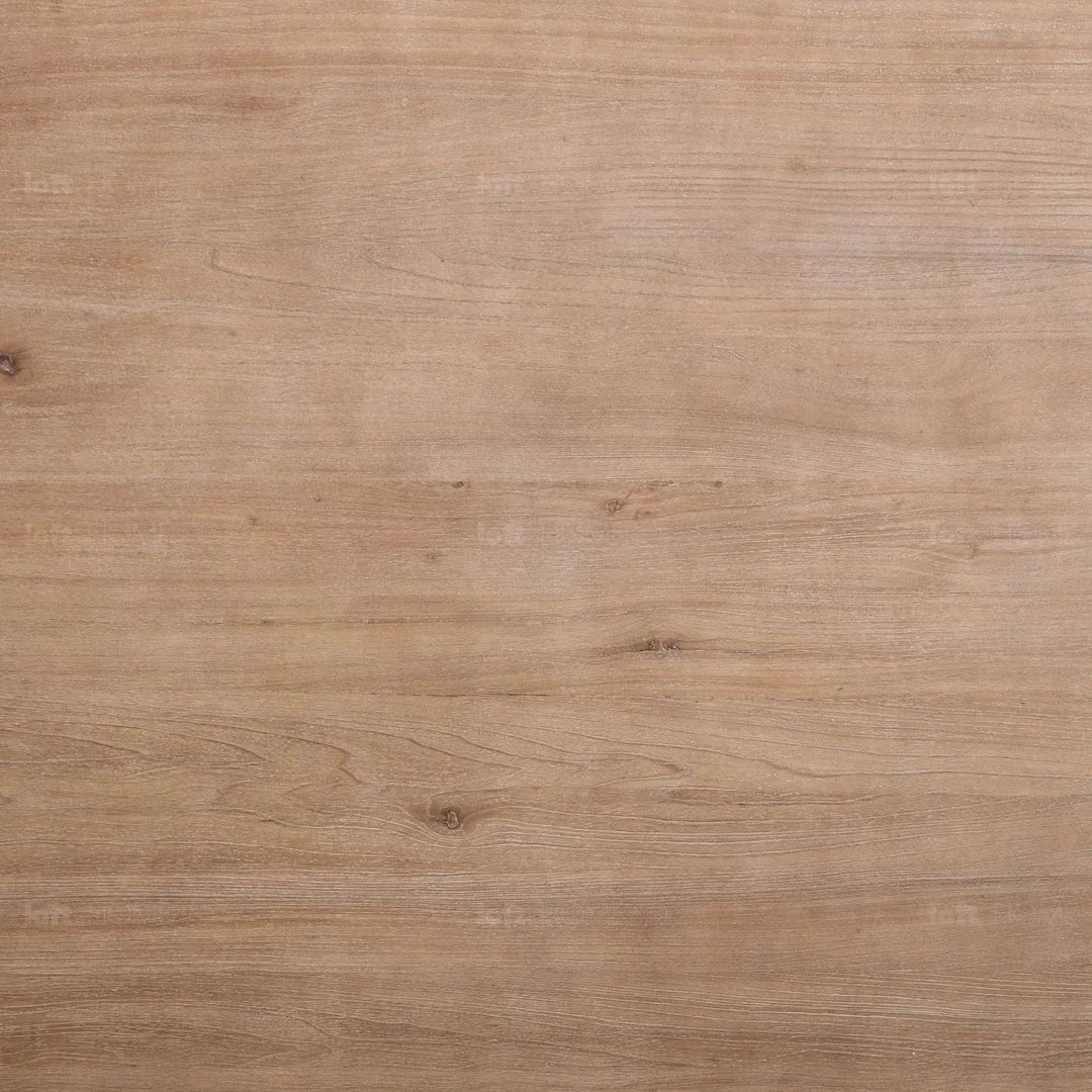 Rustic wood dining table splendor in details.