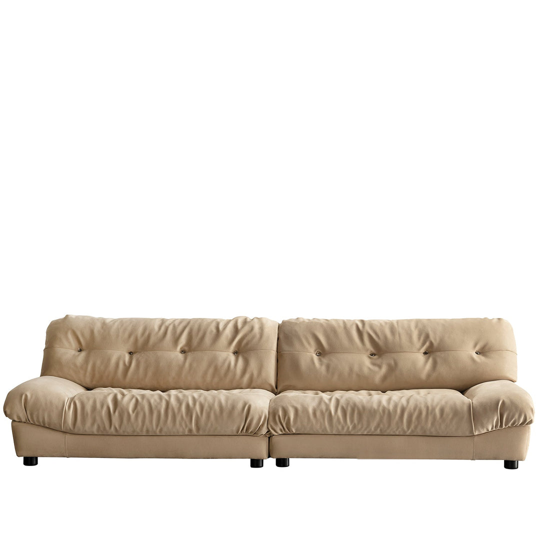 Contemporary Suede Fabric 4 Seater Sofa MILANO