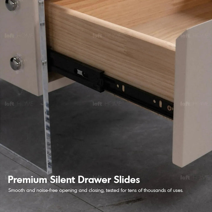 Modern Acrylic Side Table TUNDRA