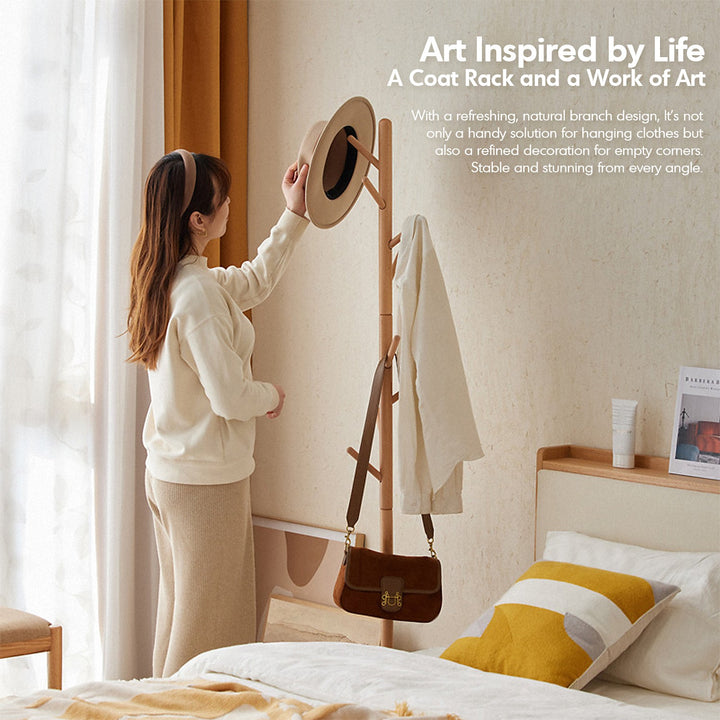 Scandinavian Beech Wood Clothes Hanger BRANCH