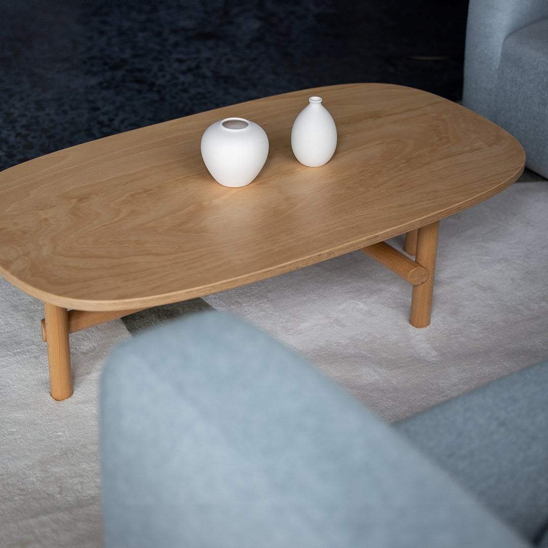 Scandinavian Beech Wood Coffee Table Table HILDA
