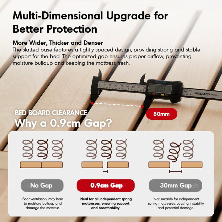 Scandinavian Beech Wood Kids Storage Bed BARRA