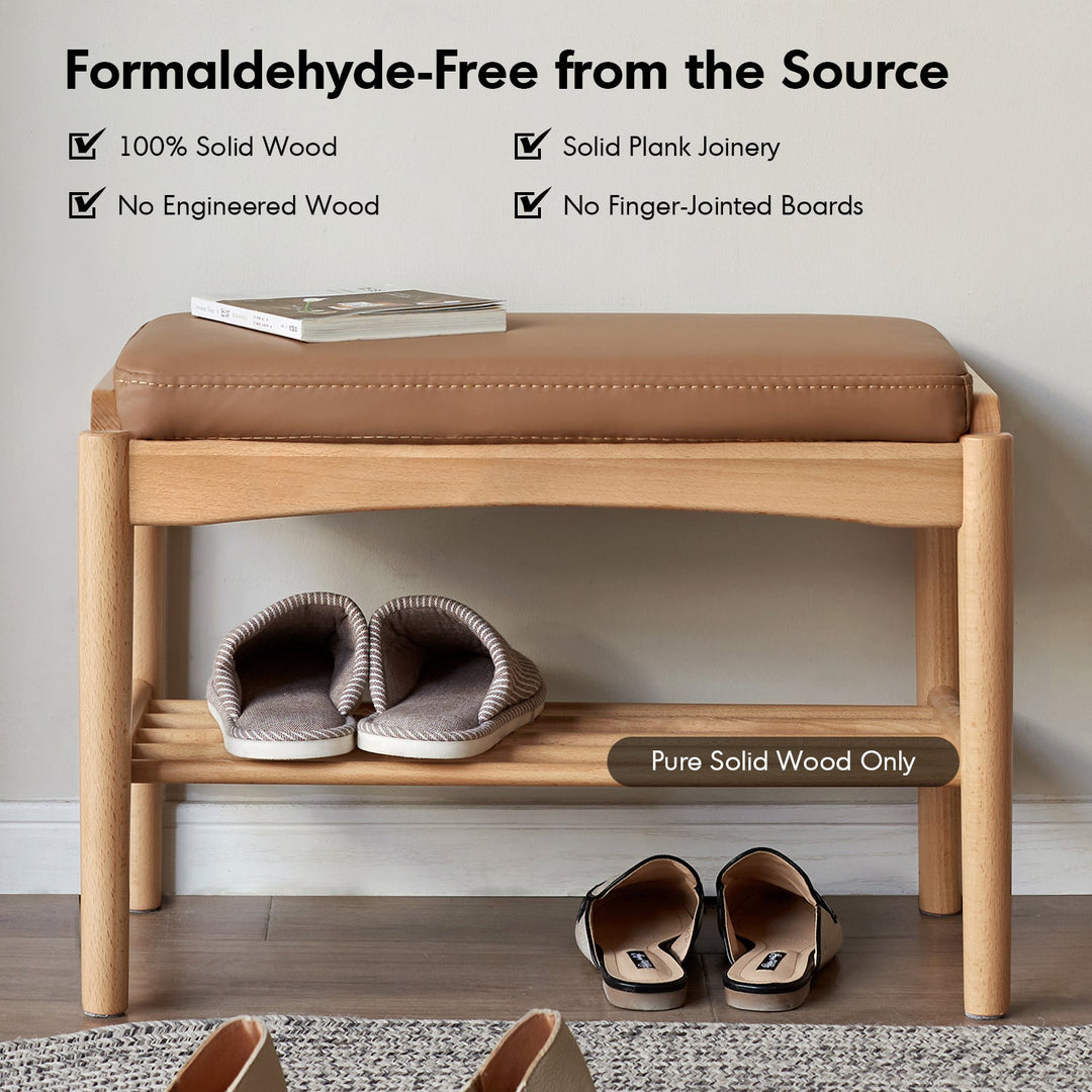 Scandinavian beech wood mixed weave fabric bench step conceptual design.