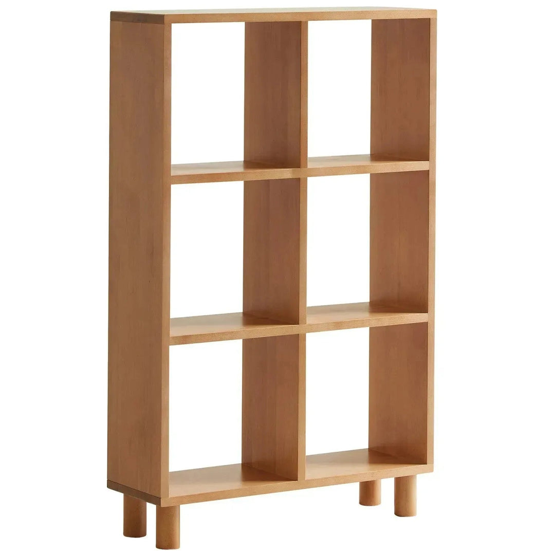 Scandinavian Beech Wood Bookshelf MURAL