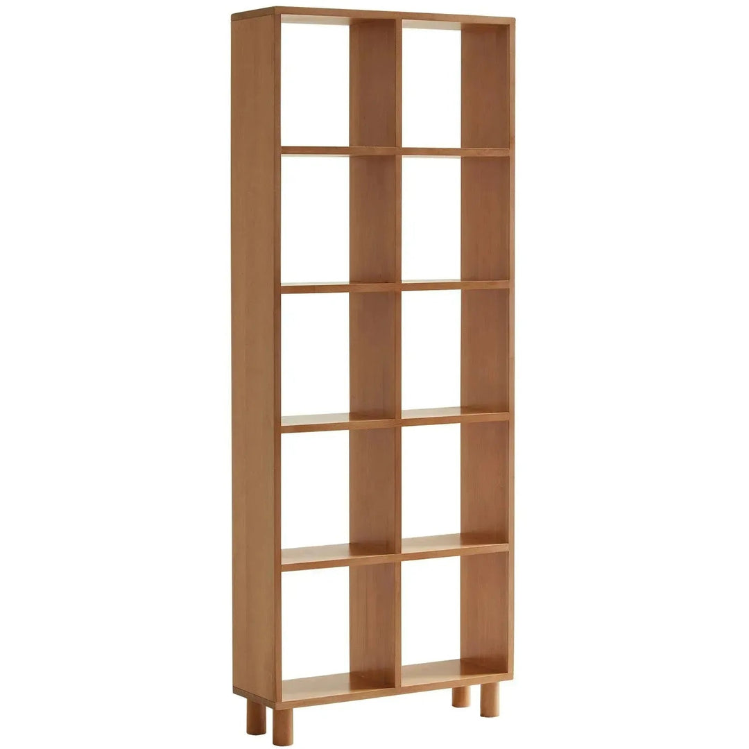 Scandinavian Beech Wood Bookshelf MURAL