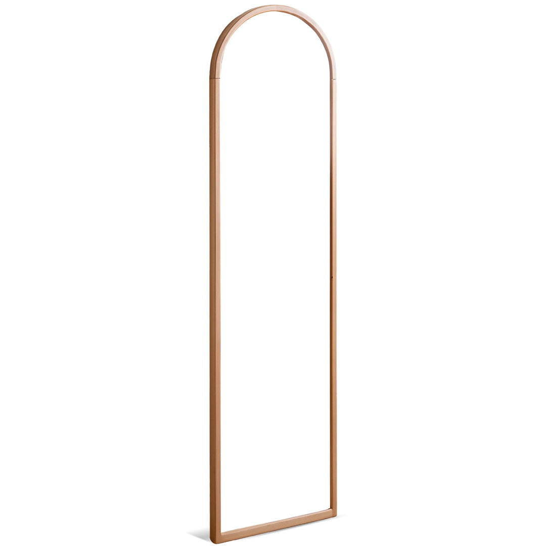 Scandinavian Beech Wood Wall Hanging Dressing Mirror GLIMMER