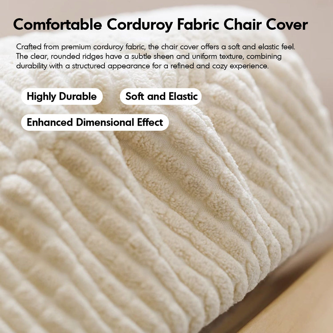 Scandinavian birch wood mixed weave fabric rocking chair with ottoman glide detail 2.