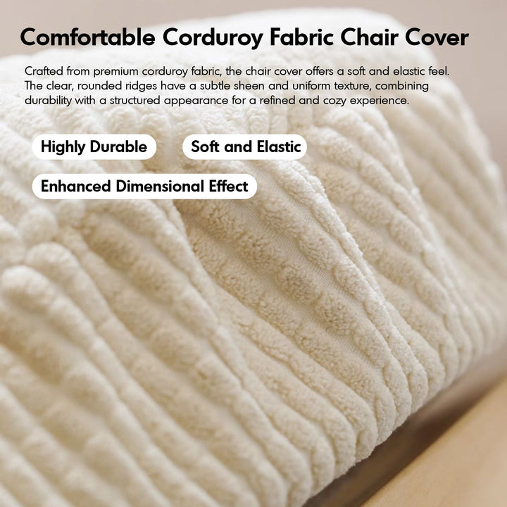 Scandinavian birch wood mixed weave fabric rocking chair with ottoman glide detail 2.