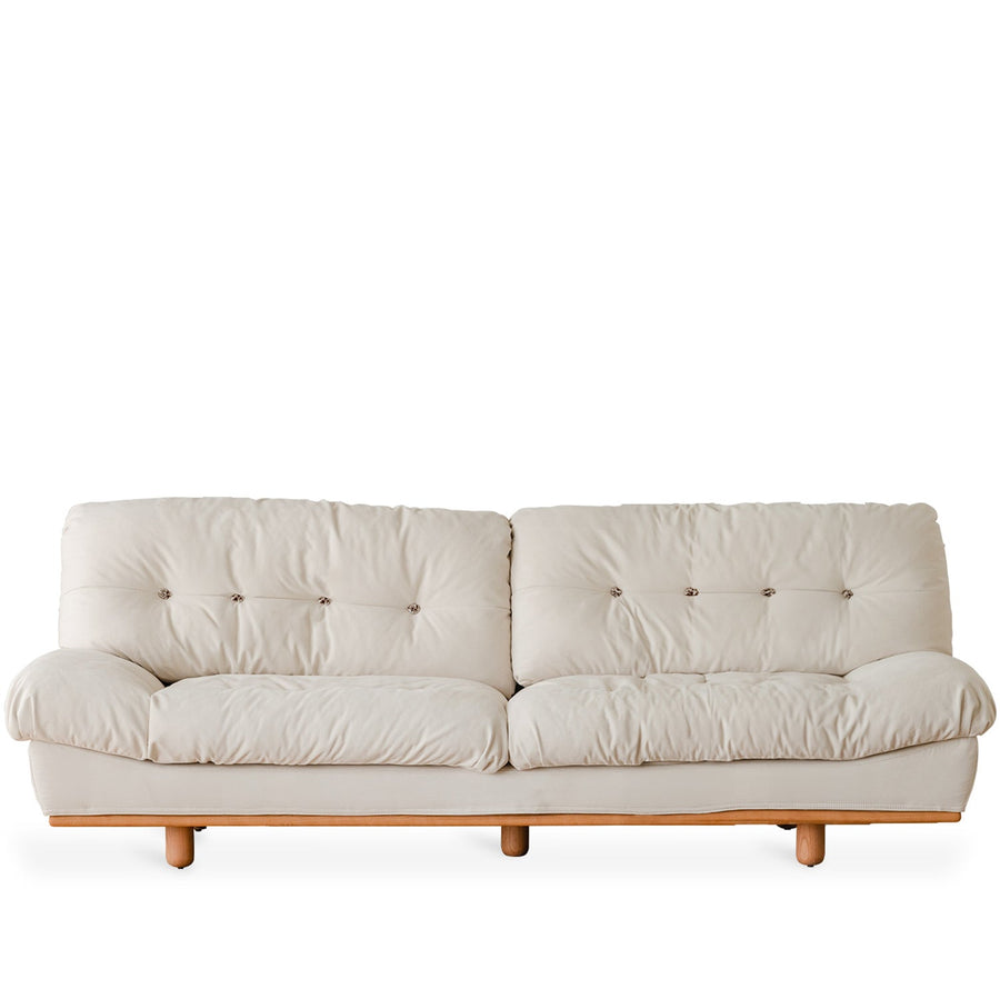Scandinavian Cat Scratch Resistant Fabric 3 Seater Sofa NIMBUS