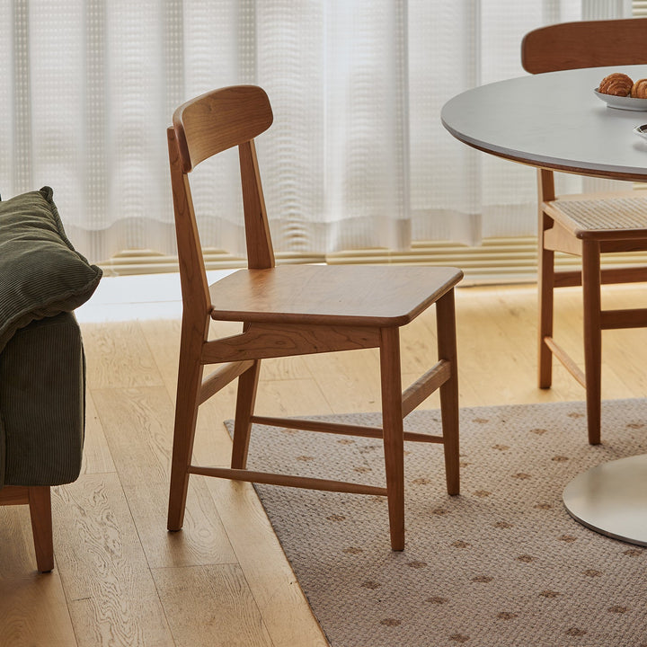 Scandinavian Cherry Wood Dining Chair MODO