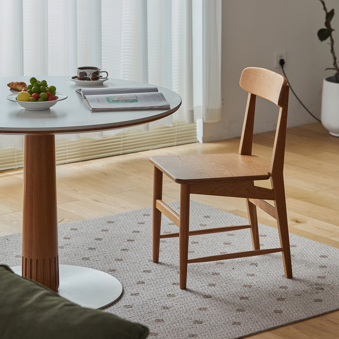 Scandinavian Cherry Wood Dining Chair MODO