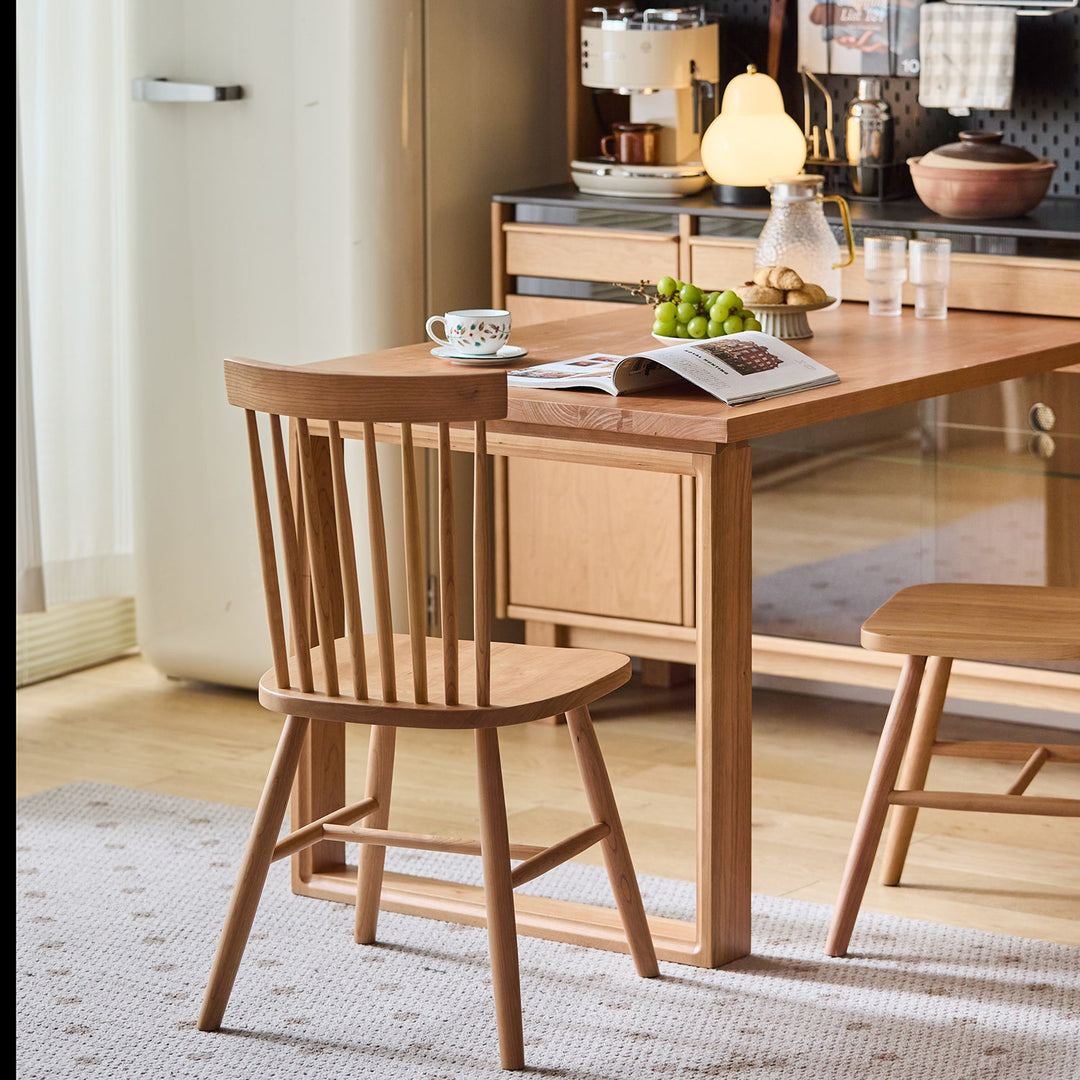 Scandinavian Cherry Wood Dining Chair WINDSOR