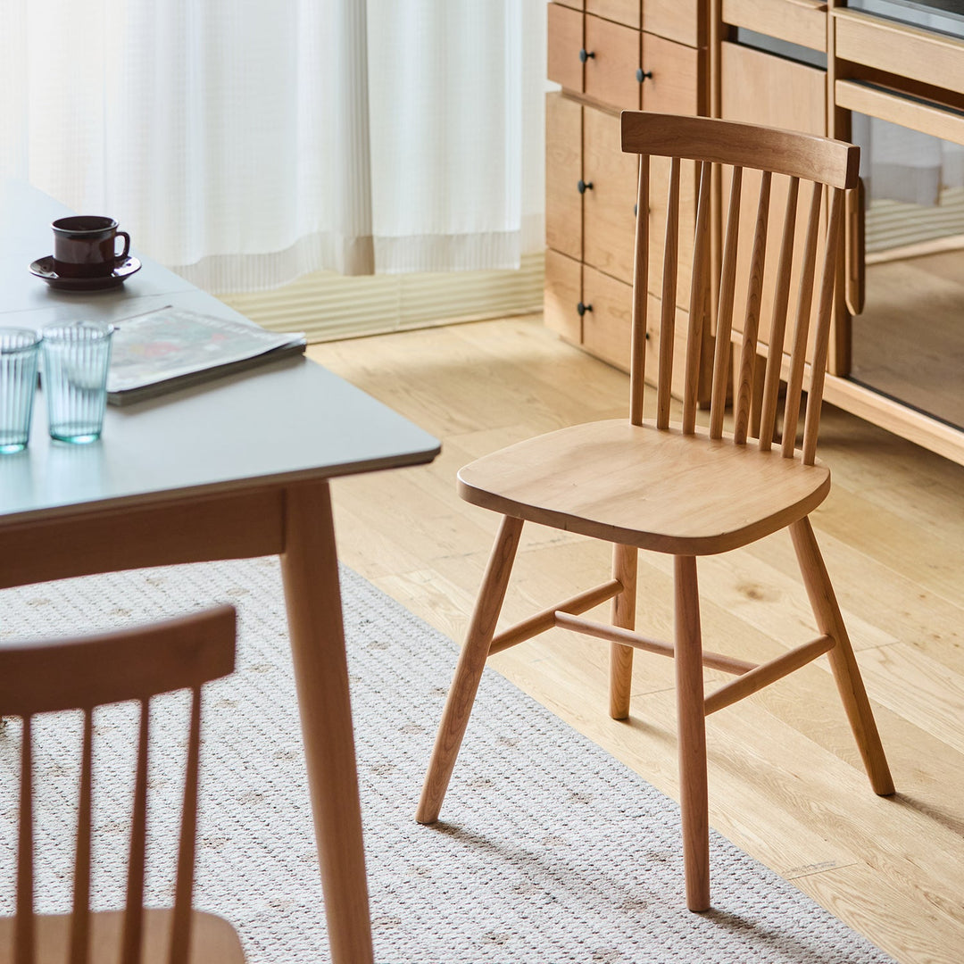 Scandinavian Cherry Wood Dining Chair WINDSOR