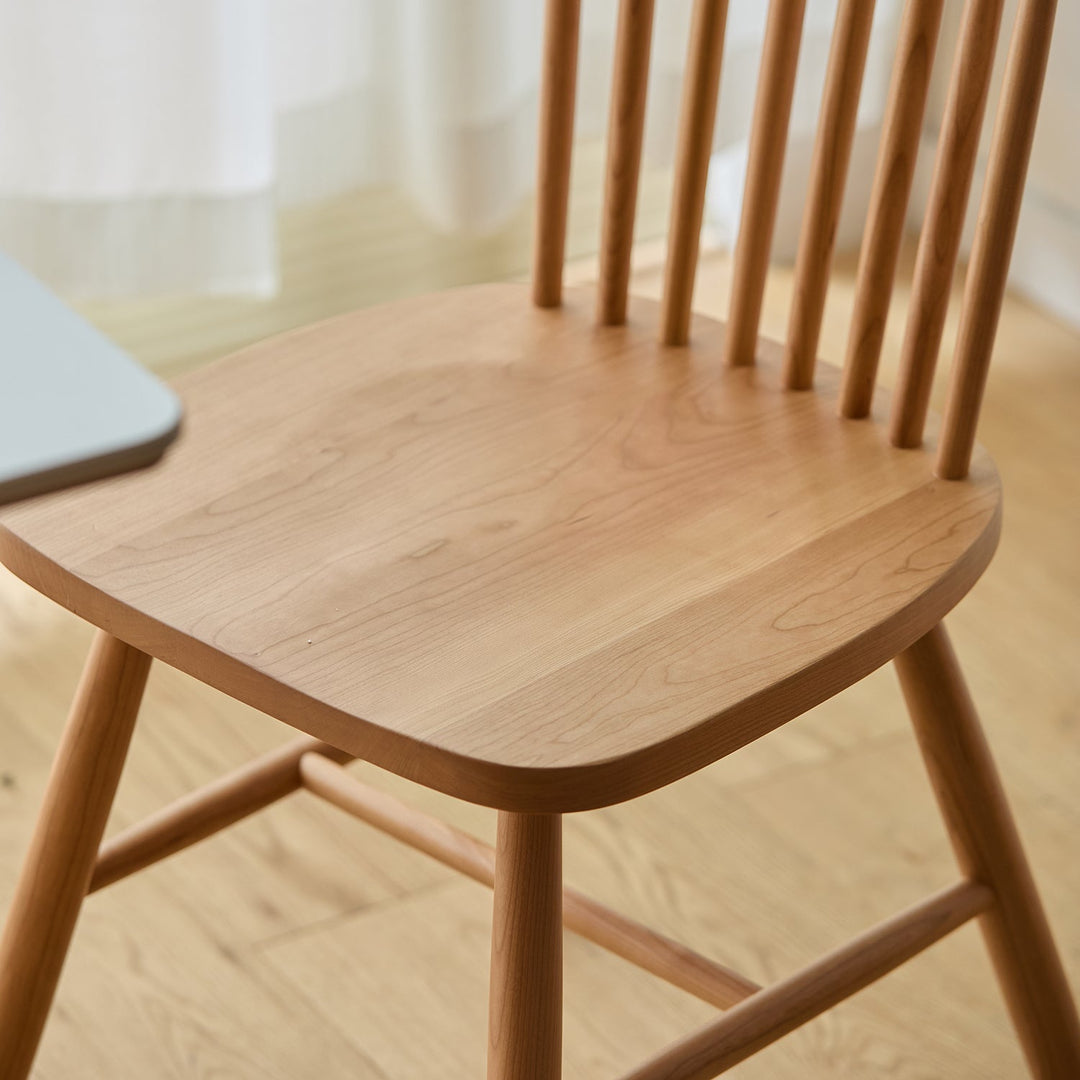 Scandinavian Cherry Wood Dining Chair WINDSOR