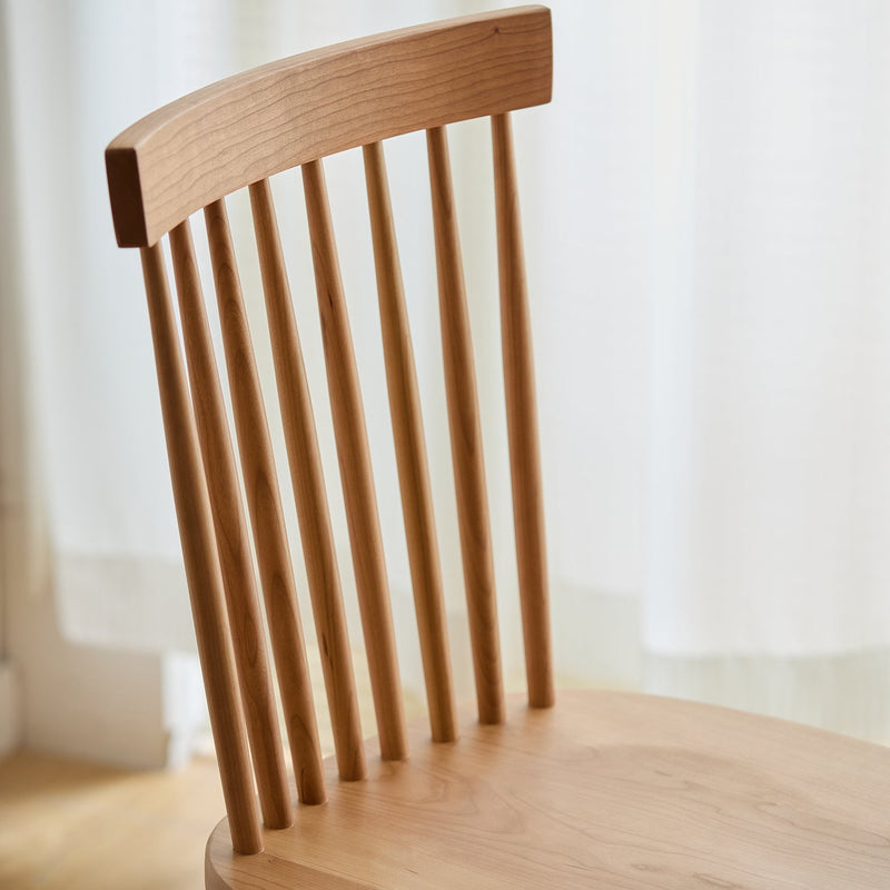 Scandinavian cherry wood dining chair windsor color swatches.