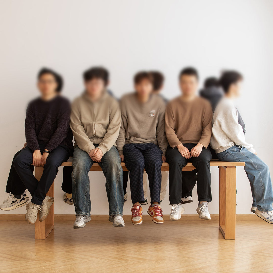 Scandinavian Cherry Wood Dining Table BLUE WHALE