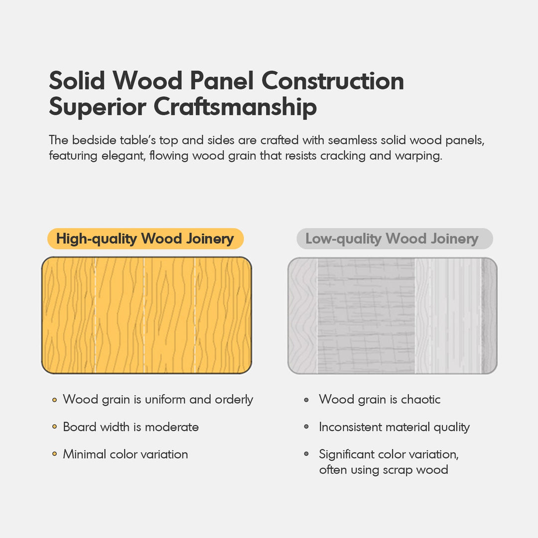 Scandinavian Cherry Wood Microfiber Leather Hanging Side Table LUNA