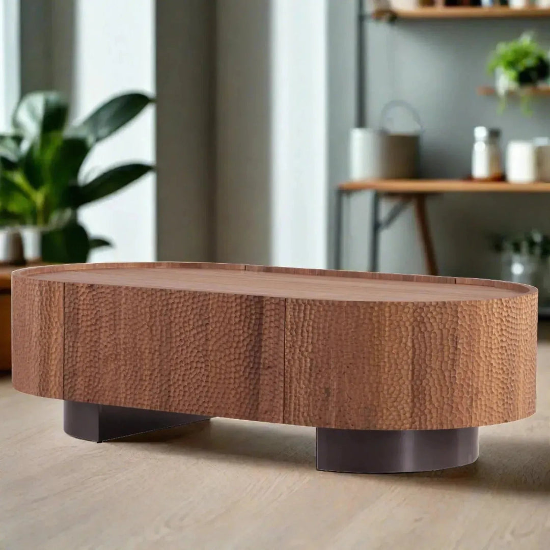 Scandinavian elm wood coffee table savvy environmental situation.