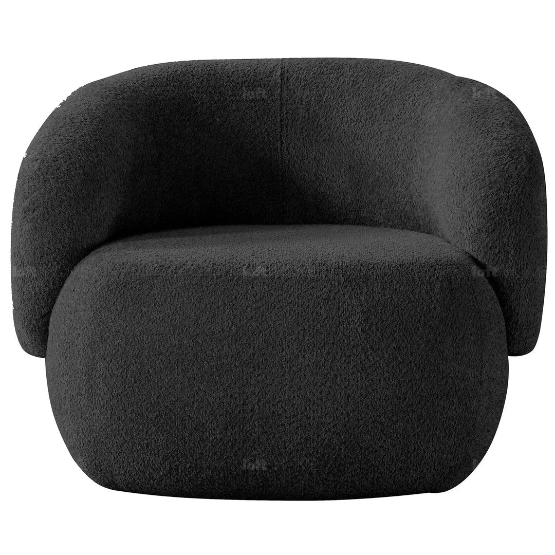 Cream fabric 1 seater sofa oslo conceptual design.