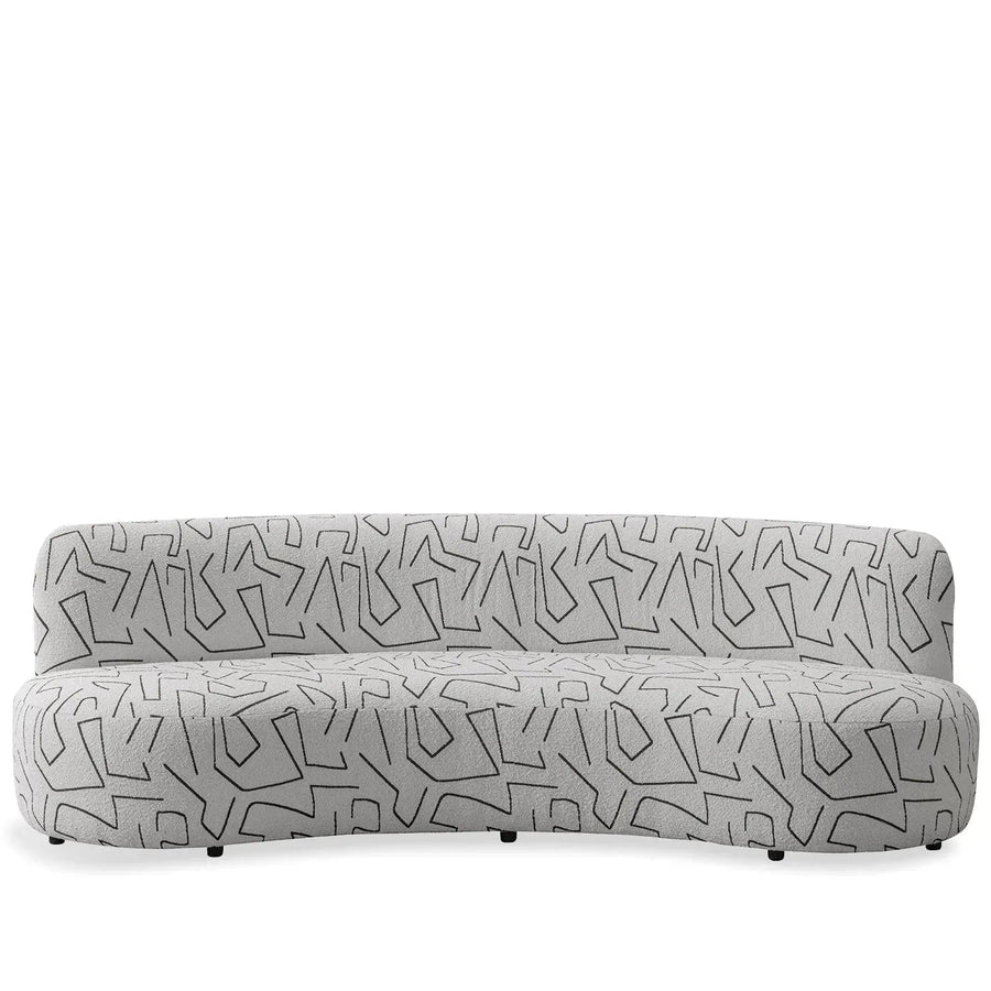 Modern Fabric 3 Seater Sofa NOSTALGIA