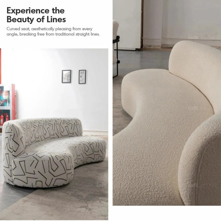 Modern fabric 3 seater sofa nostalgia in real life style.