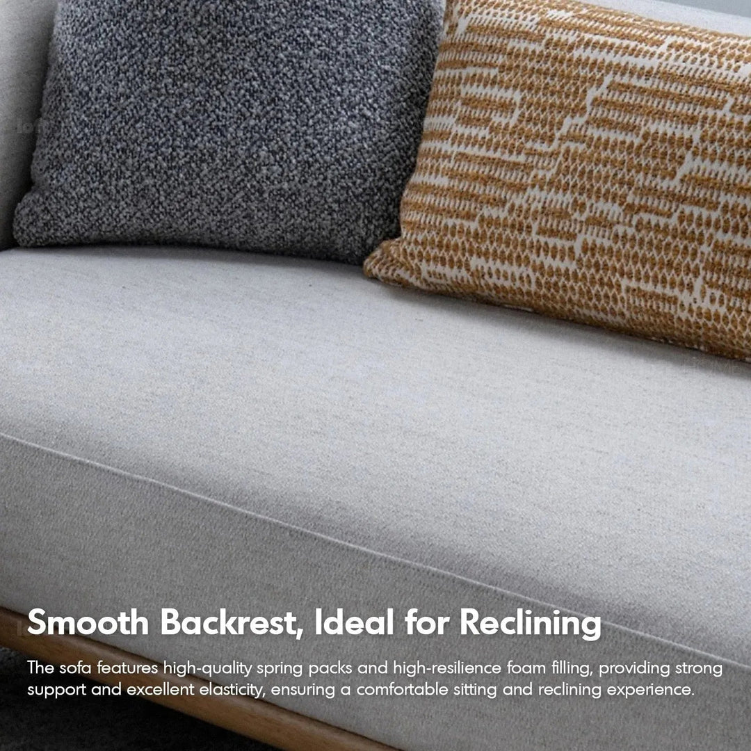 Scandinavian Fabric 3 Seater Sofa WALTZ